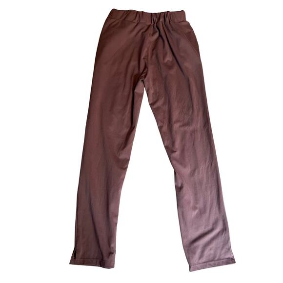 Joie Brown Casual Pull on Pant.  Side Pockets, Elastic Waistband.  Size XS - Picture 2 of 6
